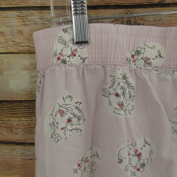 GAP Body Hearts and Flowers Summer Sleep Shorts M - Picture 15 of 16